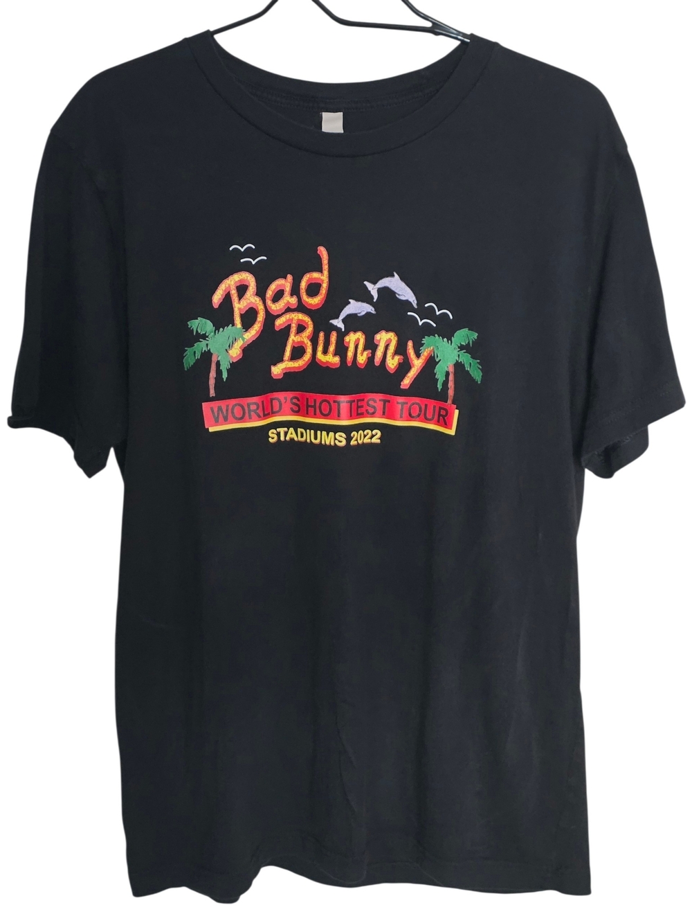 Men's Black Graphic Short Sleeve Tee